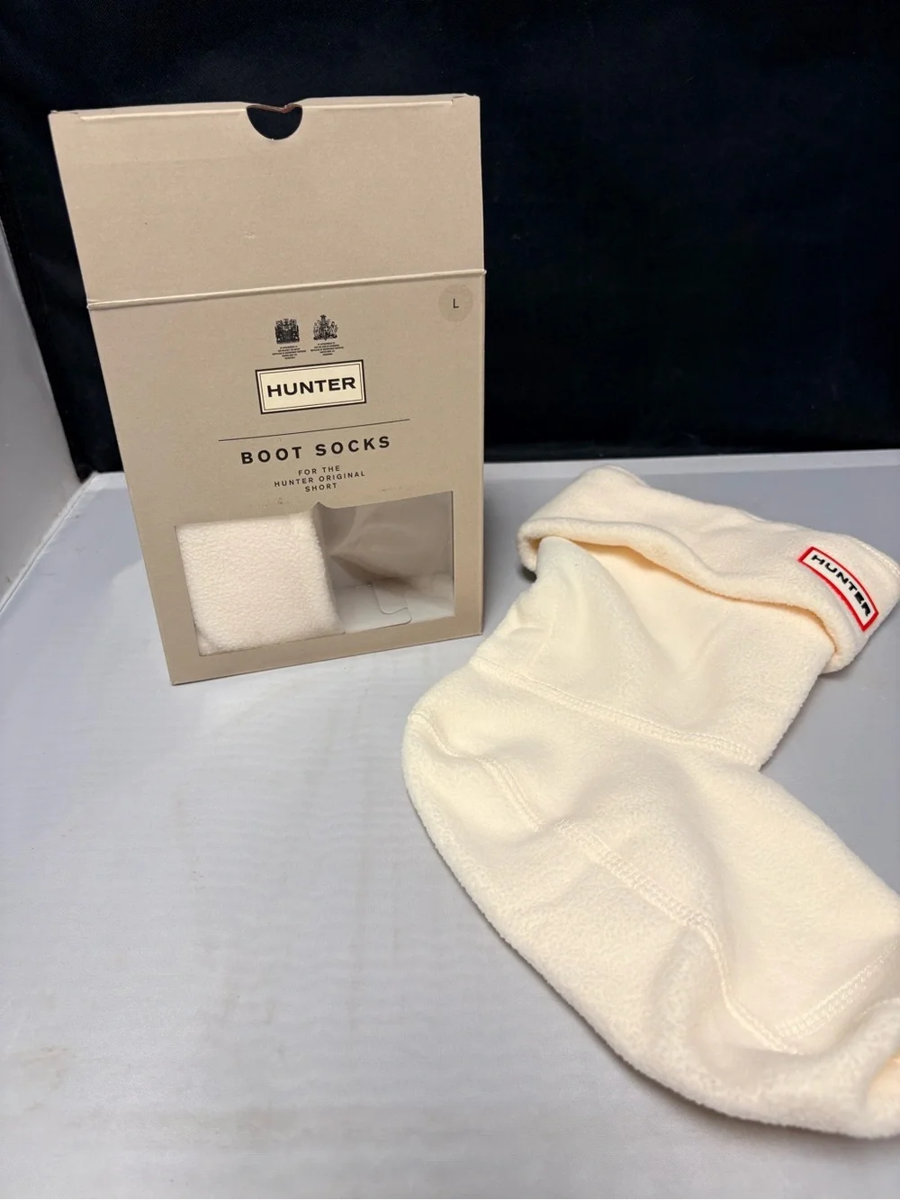 Hunter Cream Boot Socks - Hunter Original Short